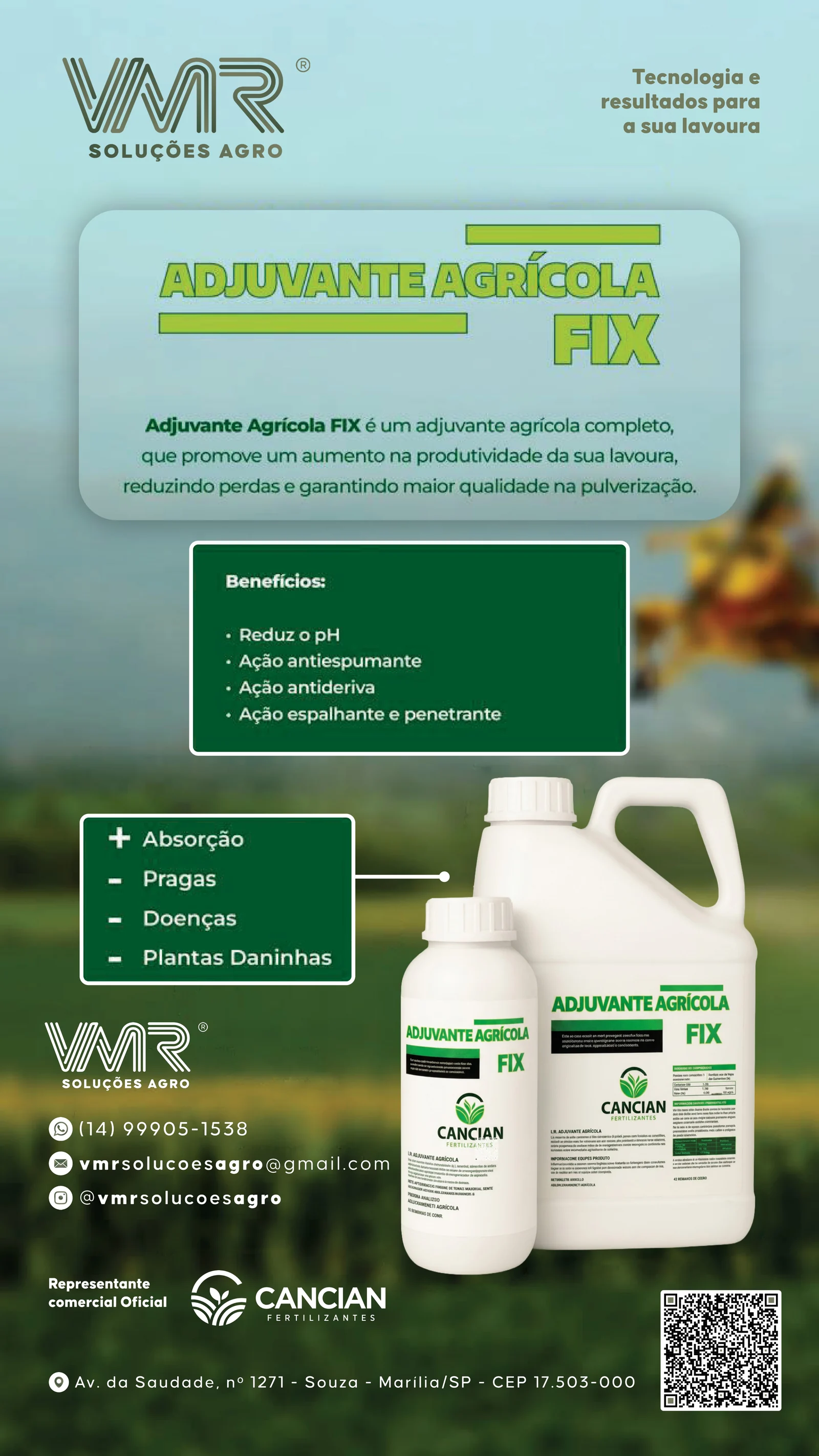 Adjuvante Agrícola FIX