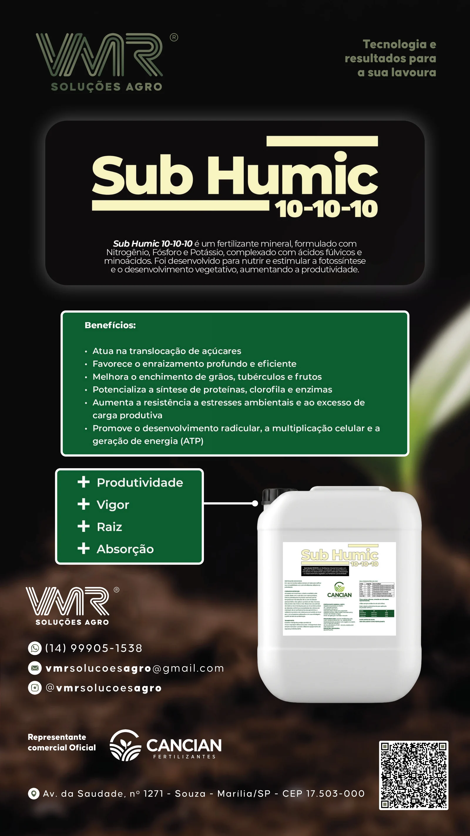 Sub Humic 10-10-10