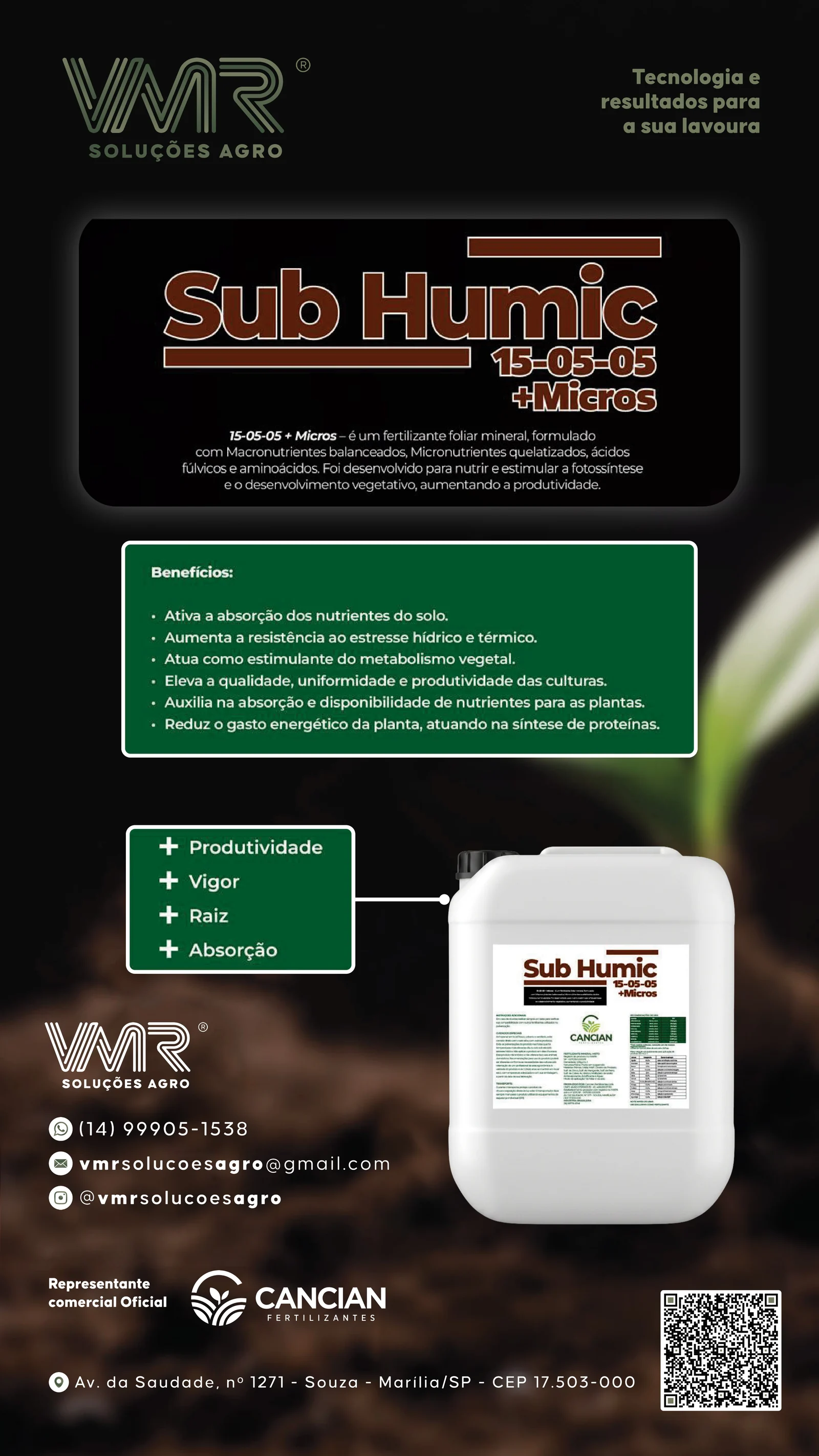 Sub Humic 15-05-05 + Micros
