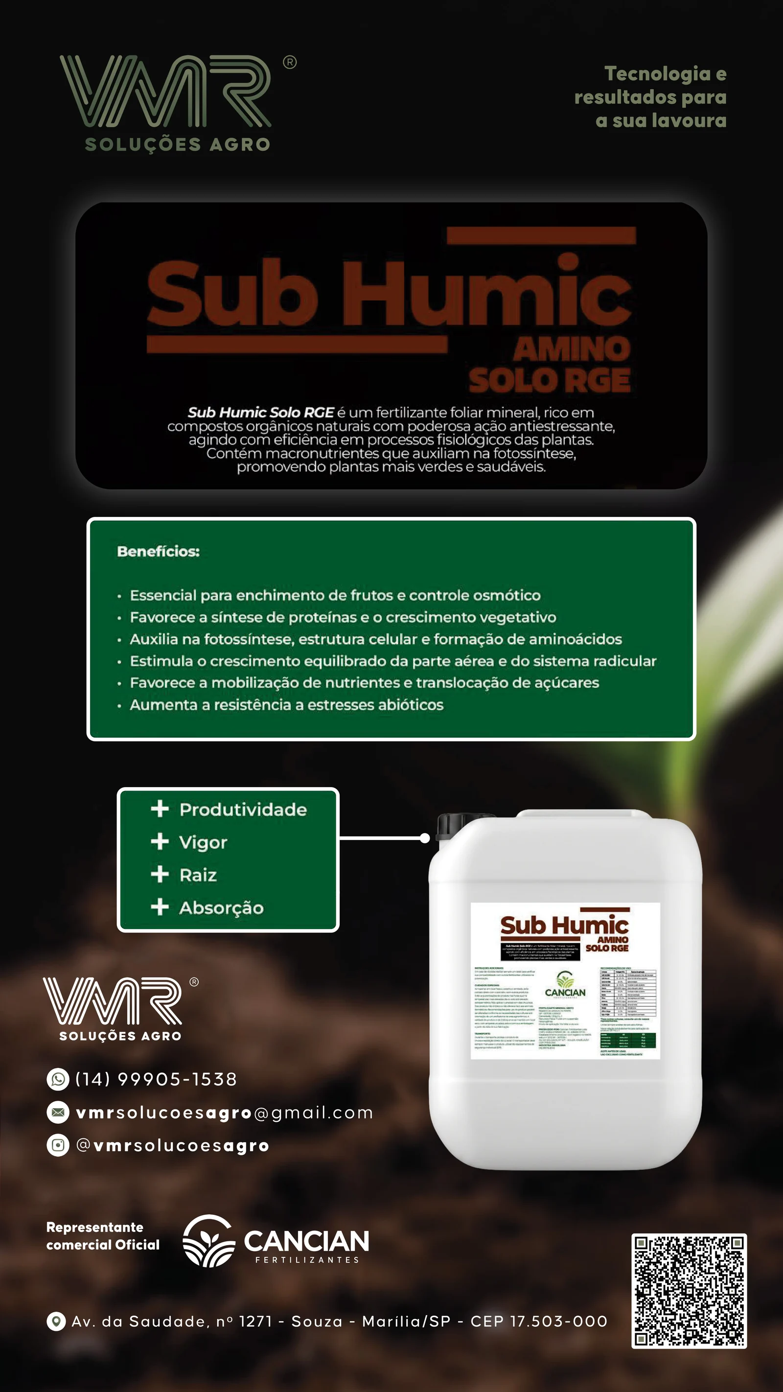 Sub Humic Solo RGE
