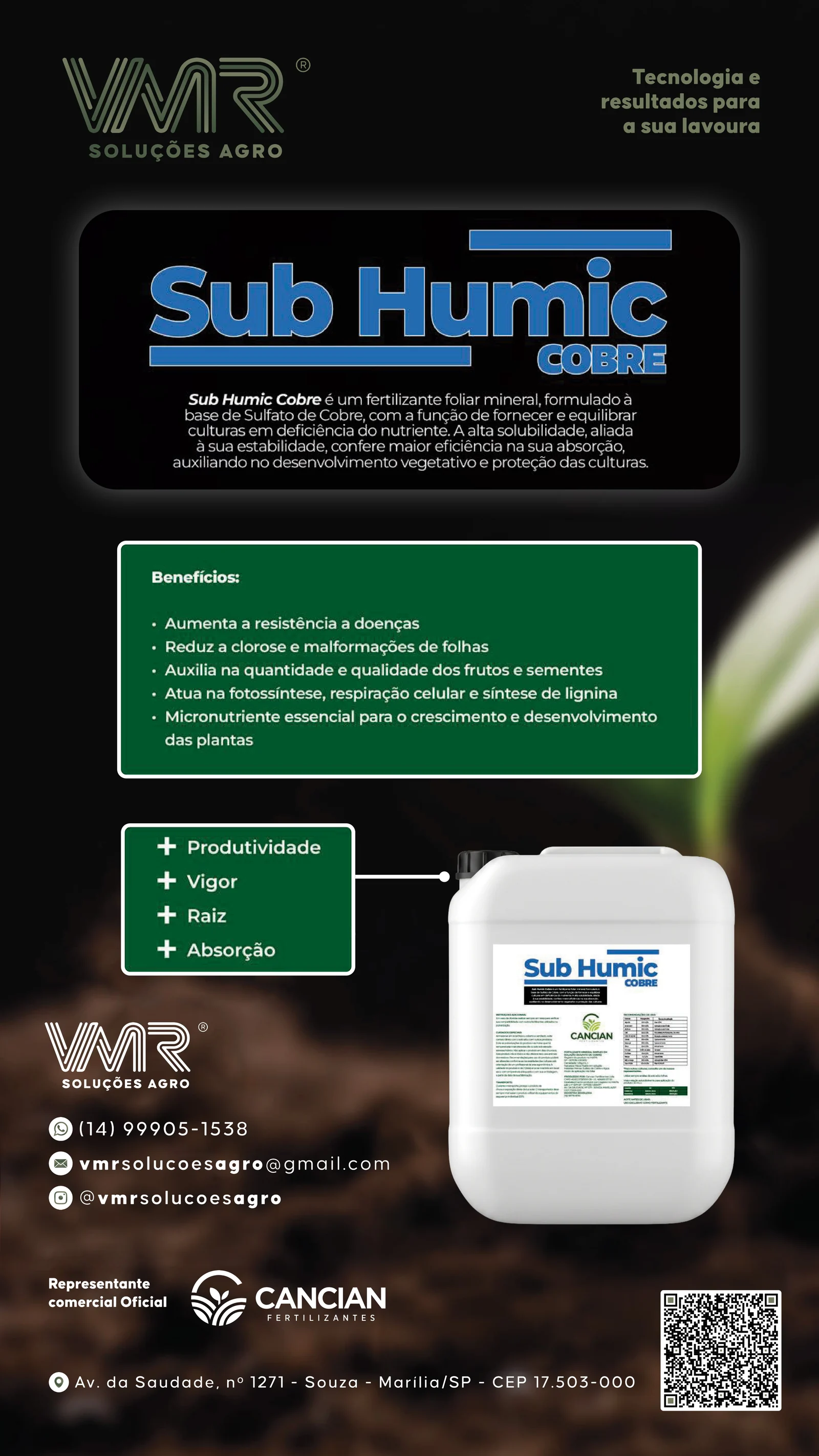 Sub Humic Cobre