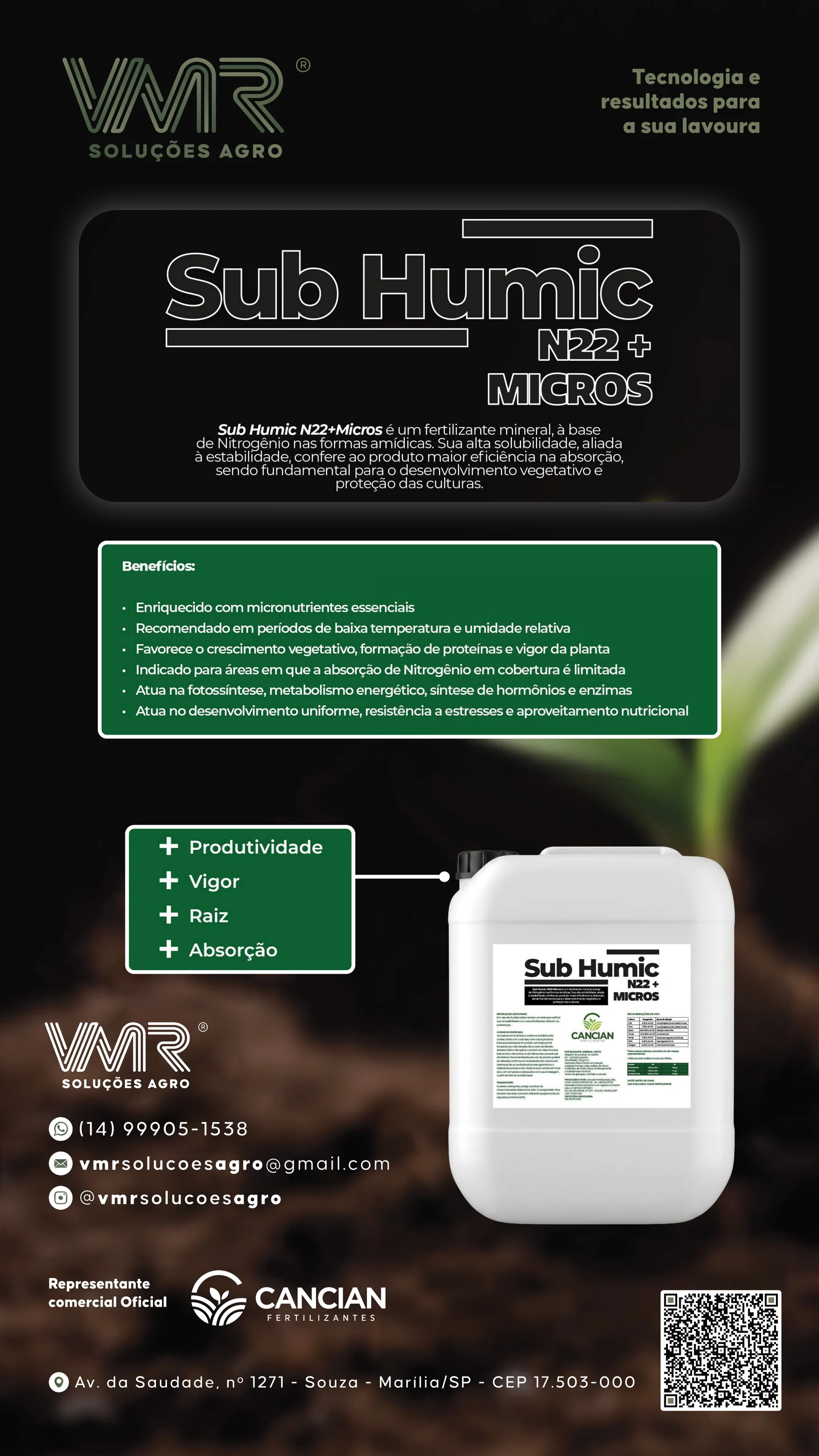Sub Humic N22 + Micros